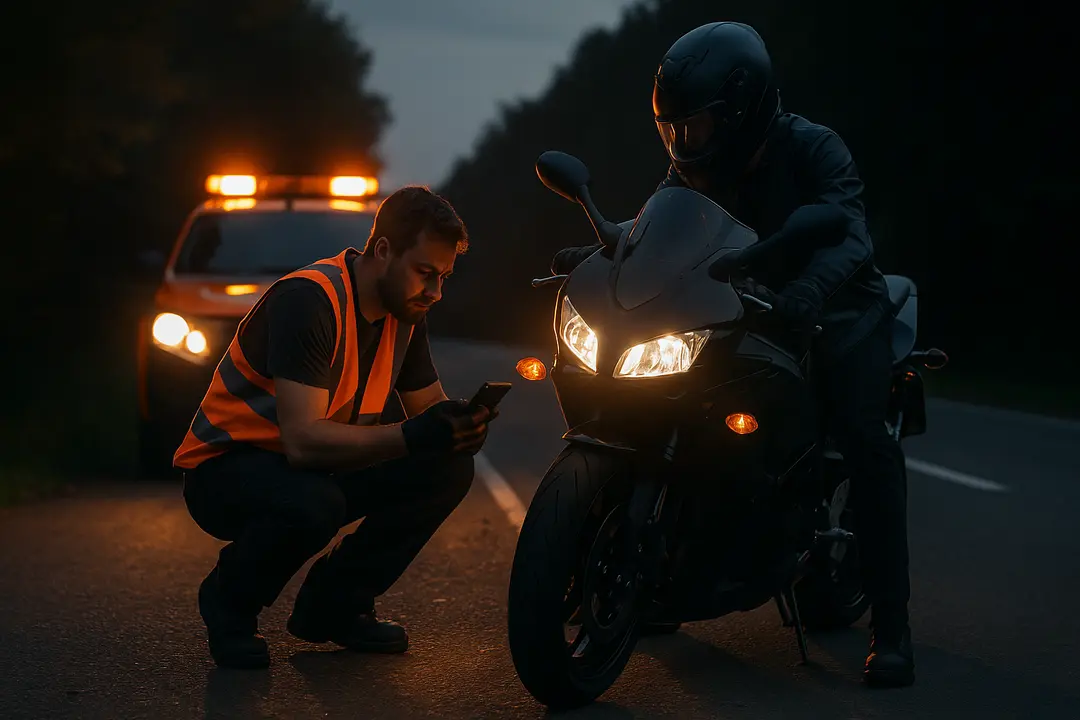 Motosiklet Yol Yardım